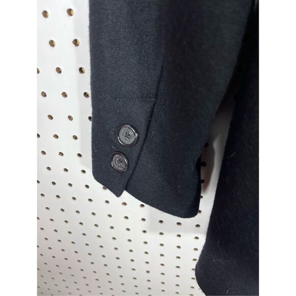 J.Crew wool blend double breasted Peacoat size M - Picture 4 of 6